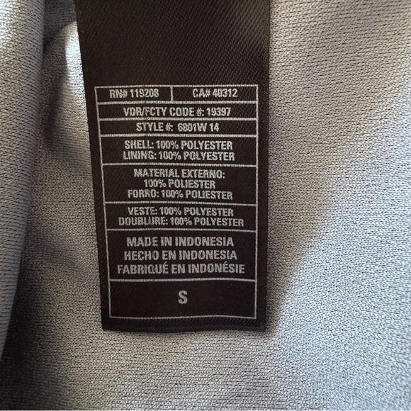 Brooklyn Nets Adidas NBA Full Zip Track Jacket | Size Small - Picture 6 of 6